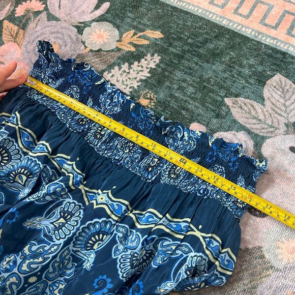 FARM Rio Blue Patterned Maxi Skirt - Picture 12 of 16